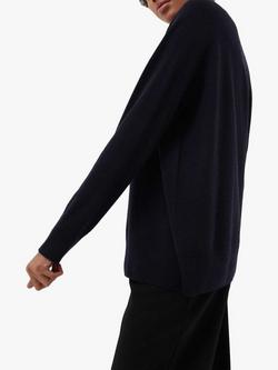 Chinti & Parker Cashmere Slouchy Jumper - view 2, Navy
