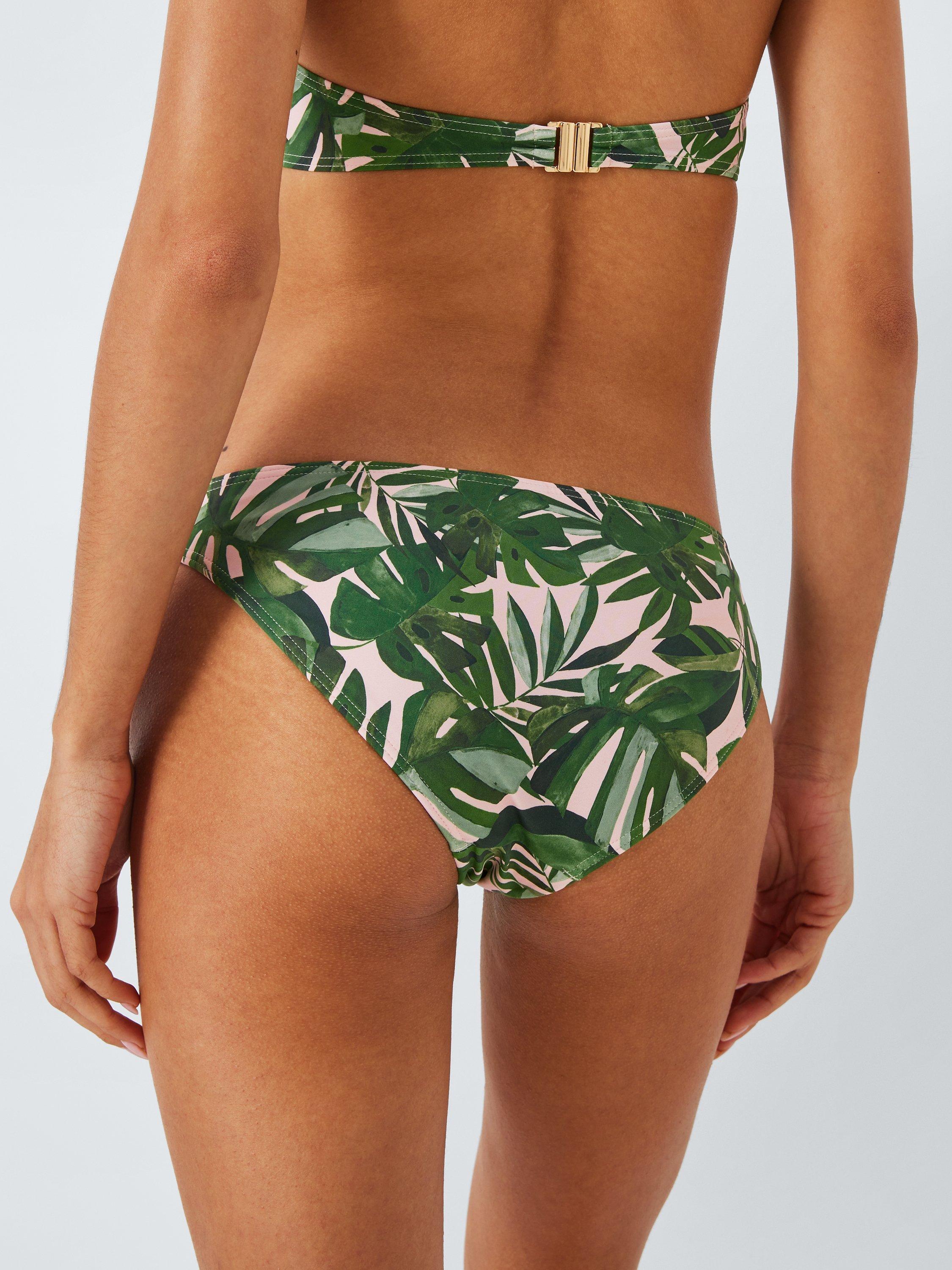 Palm leaf bikini bottoms online