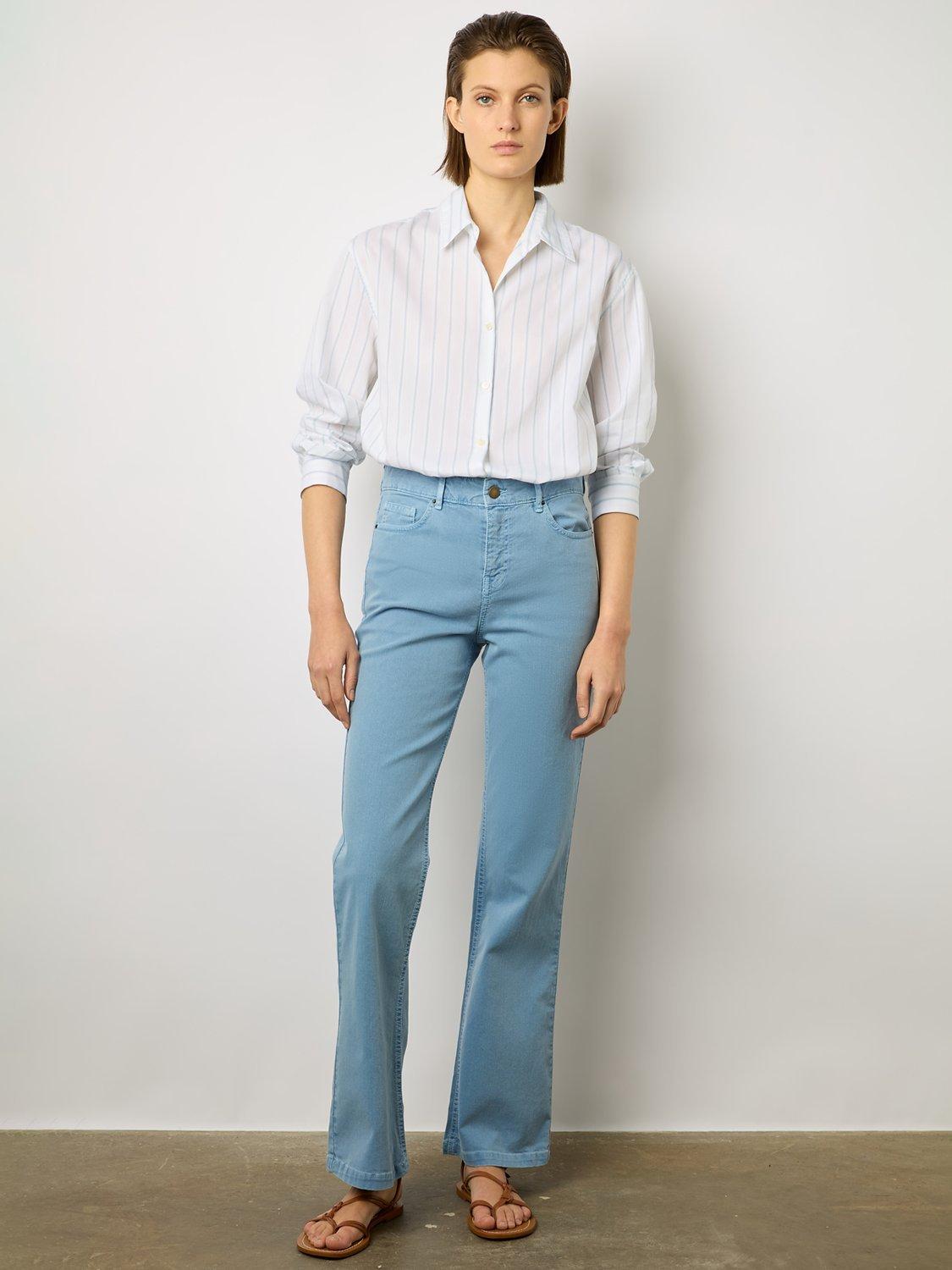 Gerard Darel Carell Cotton Blend Jeans, Blue