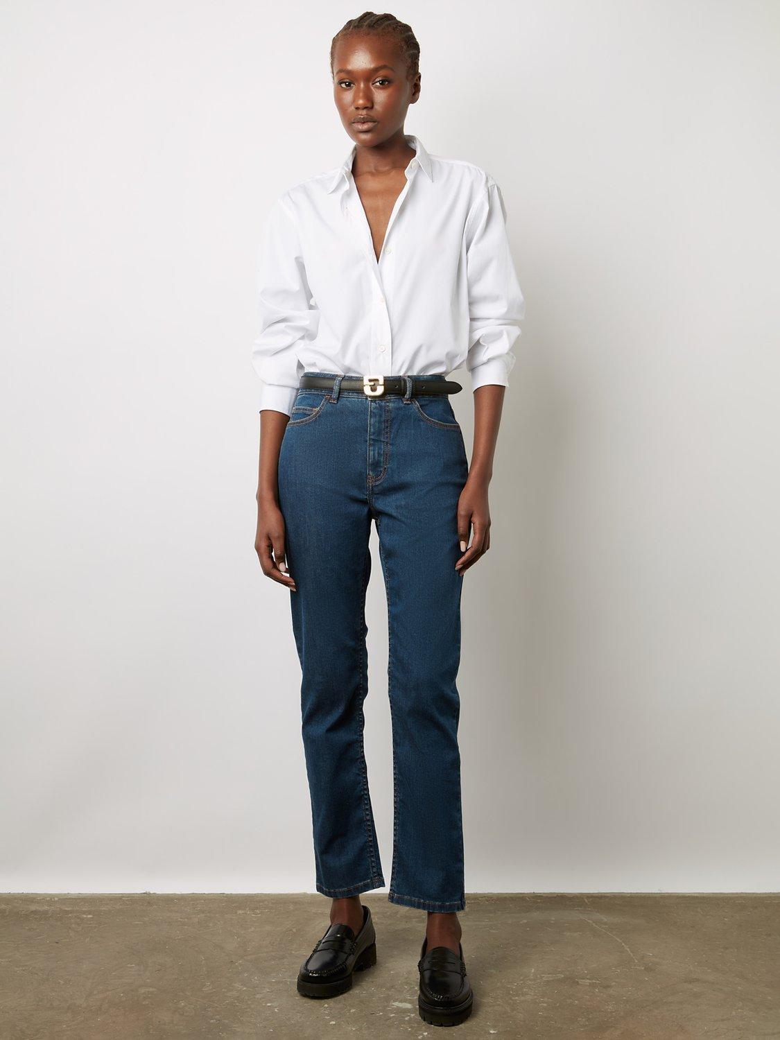 Gerard Darel Cheryl Raw Denim Slim Leg Jeans, Blue