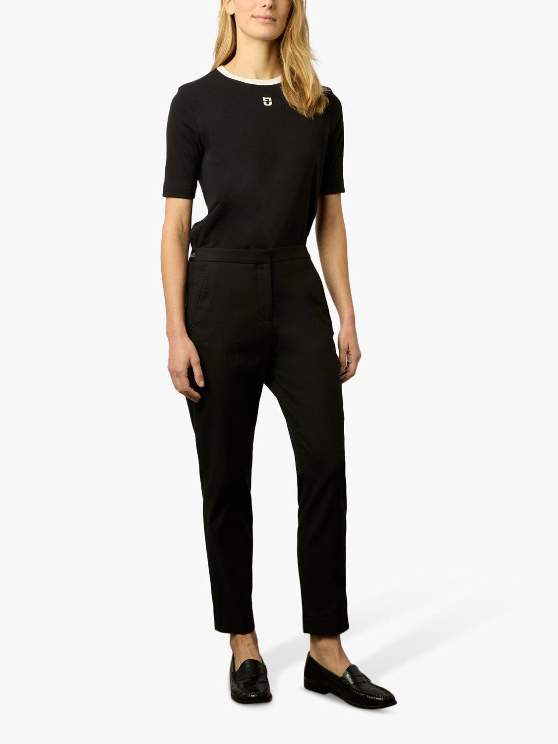 Gerard Darel Causette Slim Leg Trousers, Black