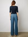 Gerard Darel Clarro Wide Leg Jeans, Blue