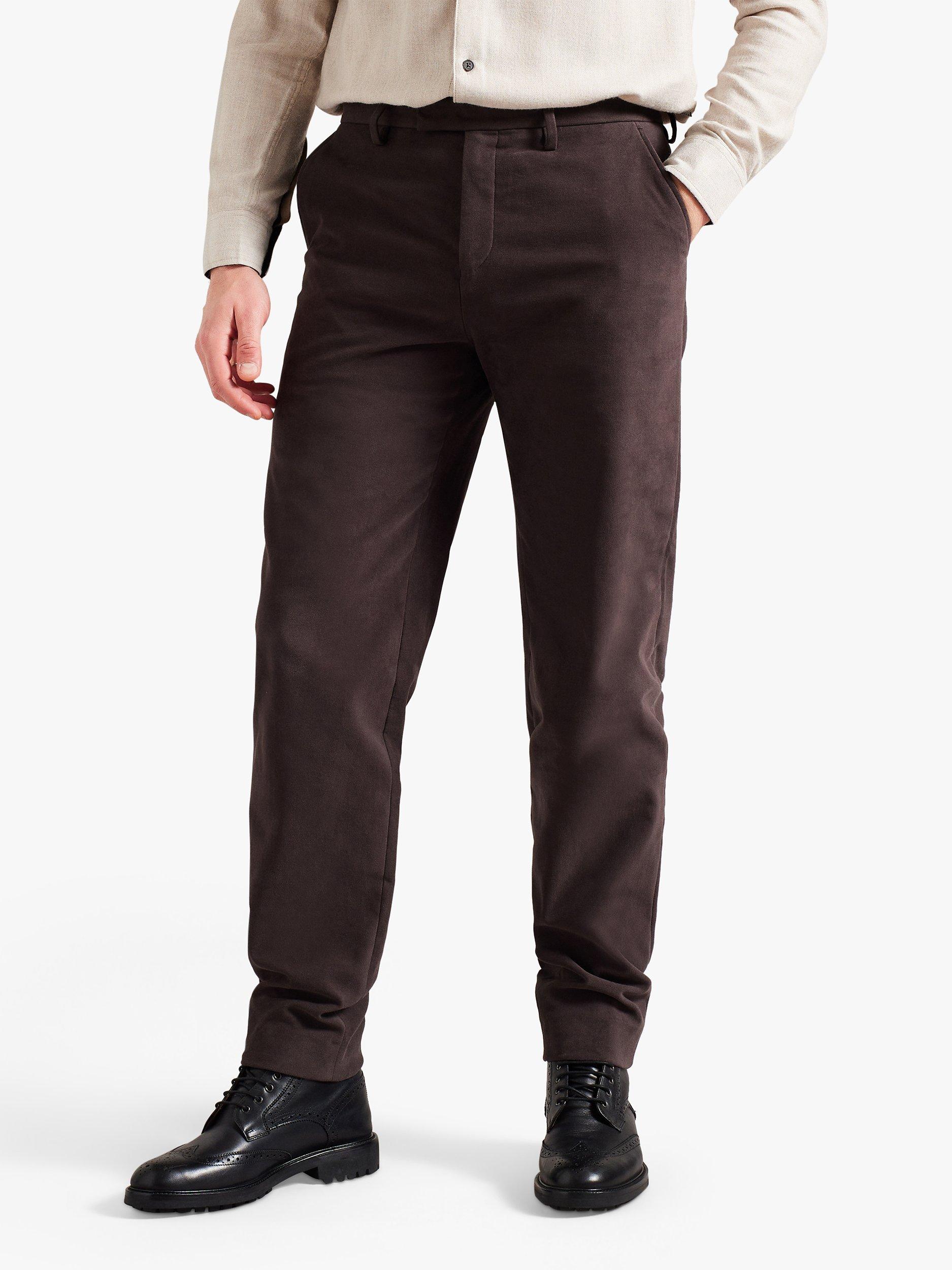 Ted Baker Rufust Slim Fit Stretch Moleskin Trousers