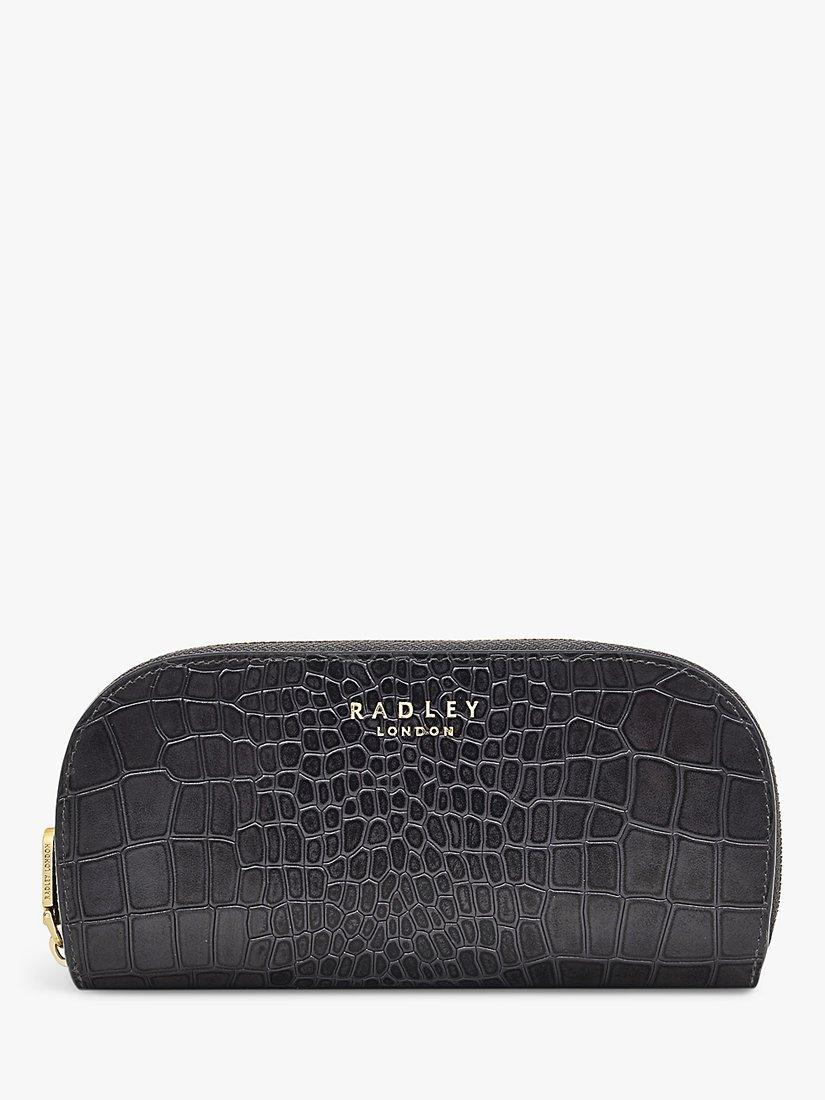 Radley Liverpool Street 2.0 Crocodile Print Leather Purse, Thunder