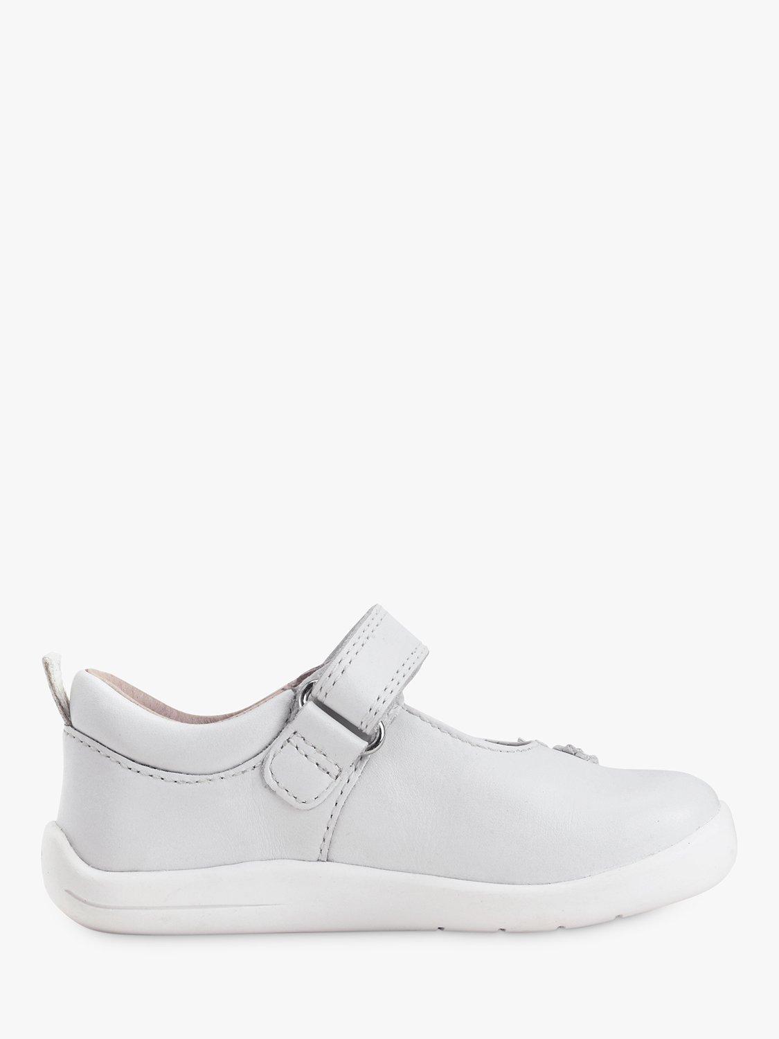 Product image 4 of 6, which shows Start-Rite Kids' Leather Fairy Tale First Steps Shoes, White, 6.5G Jnr