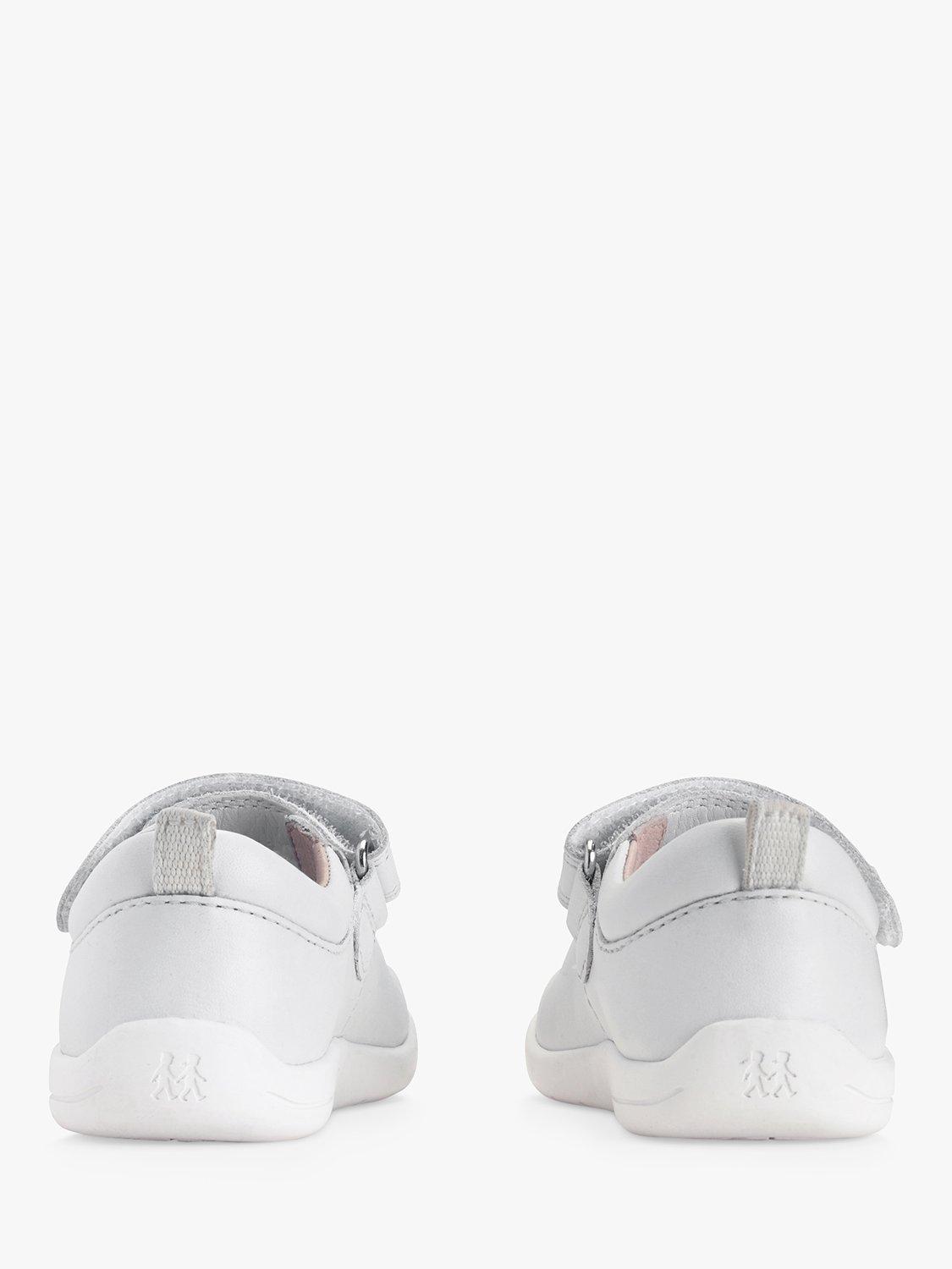 Product image 6 of 6, which shows Start-Rite Kids' Leather Fairy Tale First Steps Shoes, White, 6.5G Jnr