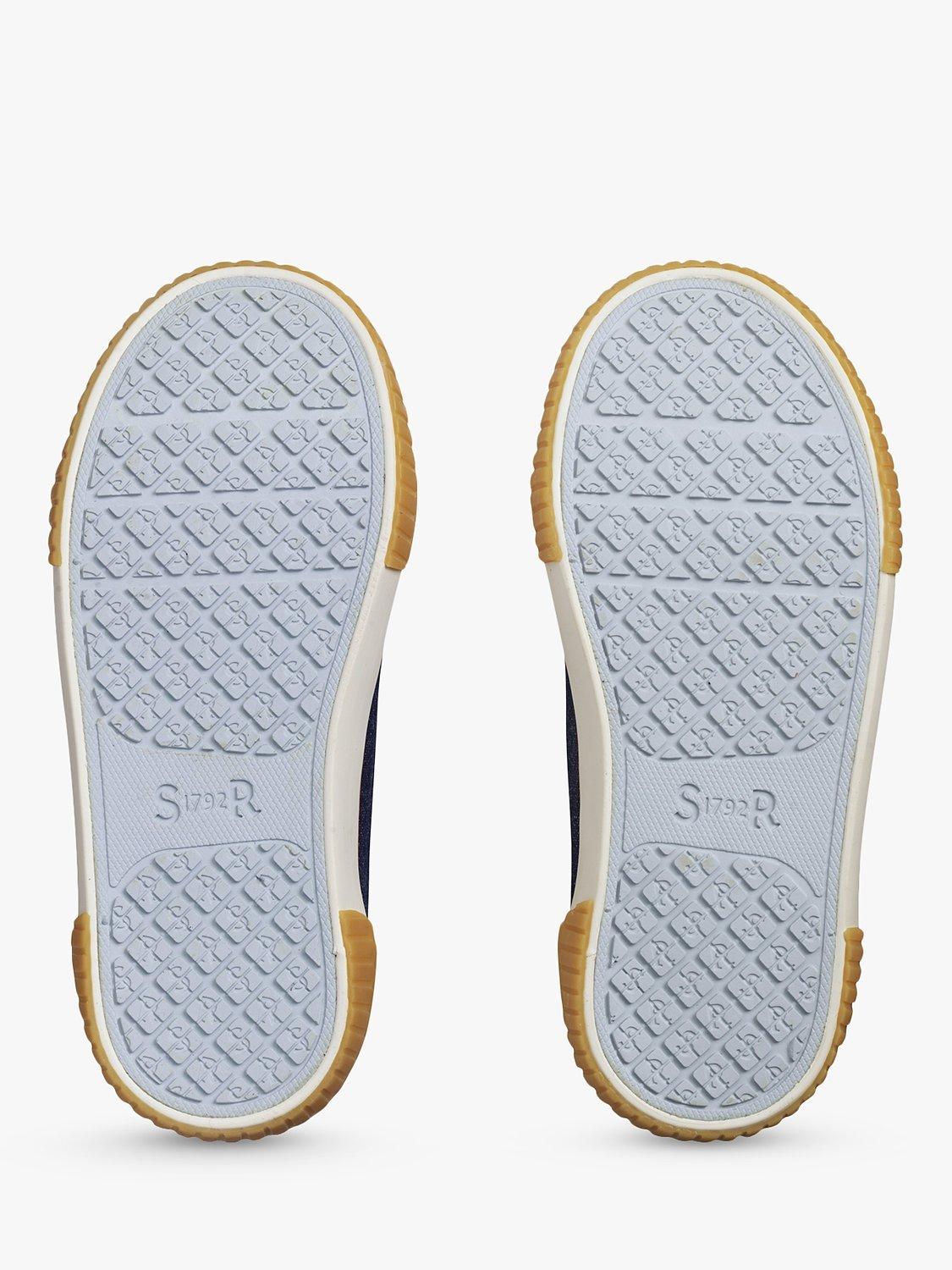 Start-Rite Kids' Sandy Beach Canvas Rip Tape Shoes, Denim, 12.5F Jnr