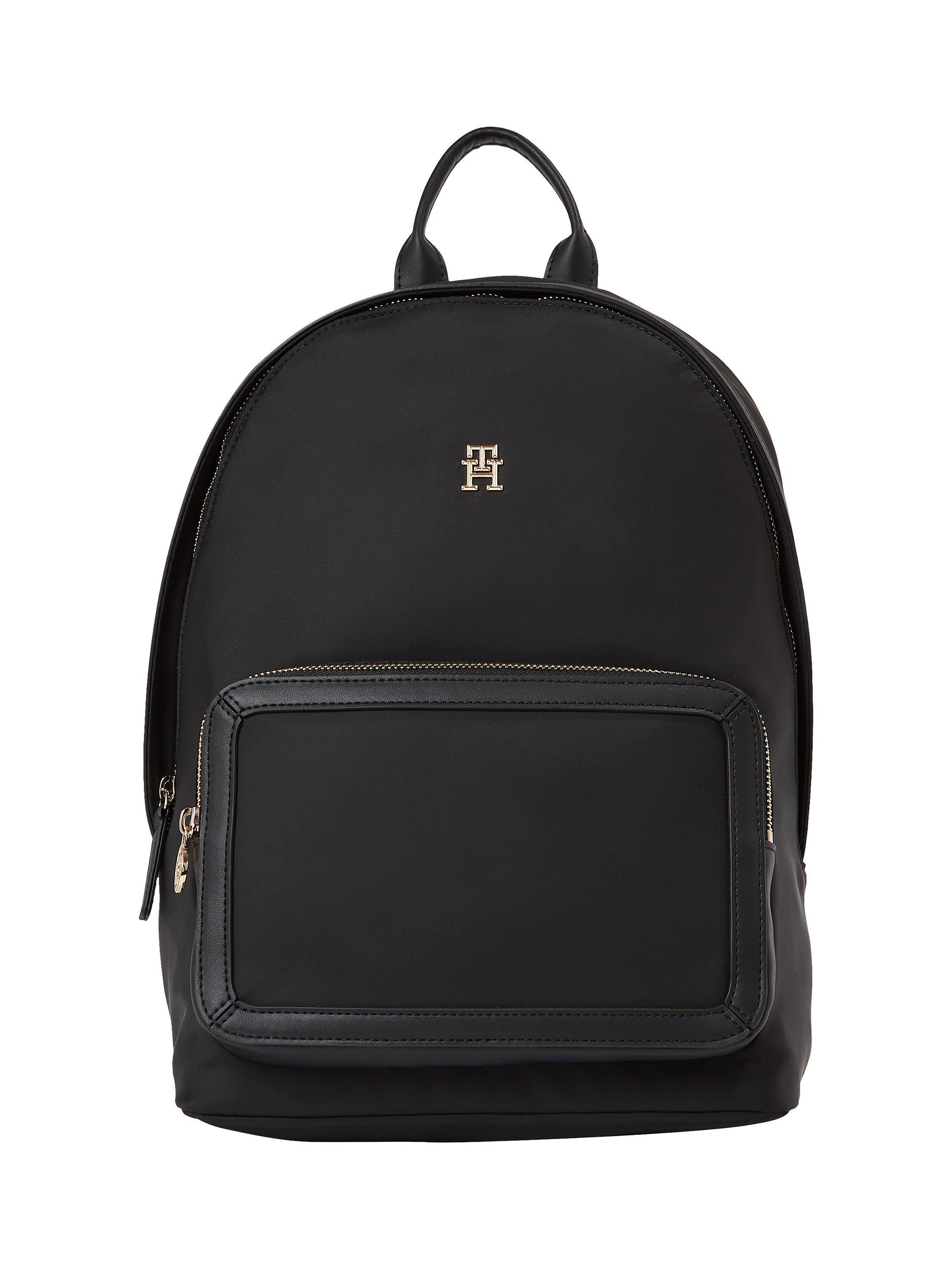 Product image 1 of 4, which shows Tommy Hilfiger Essential Backpack, Black, One Size