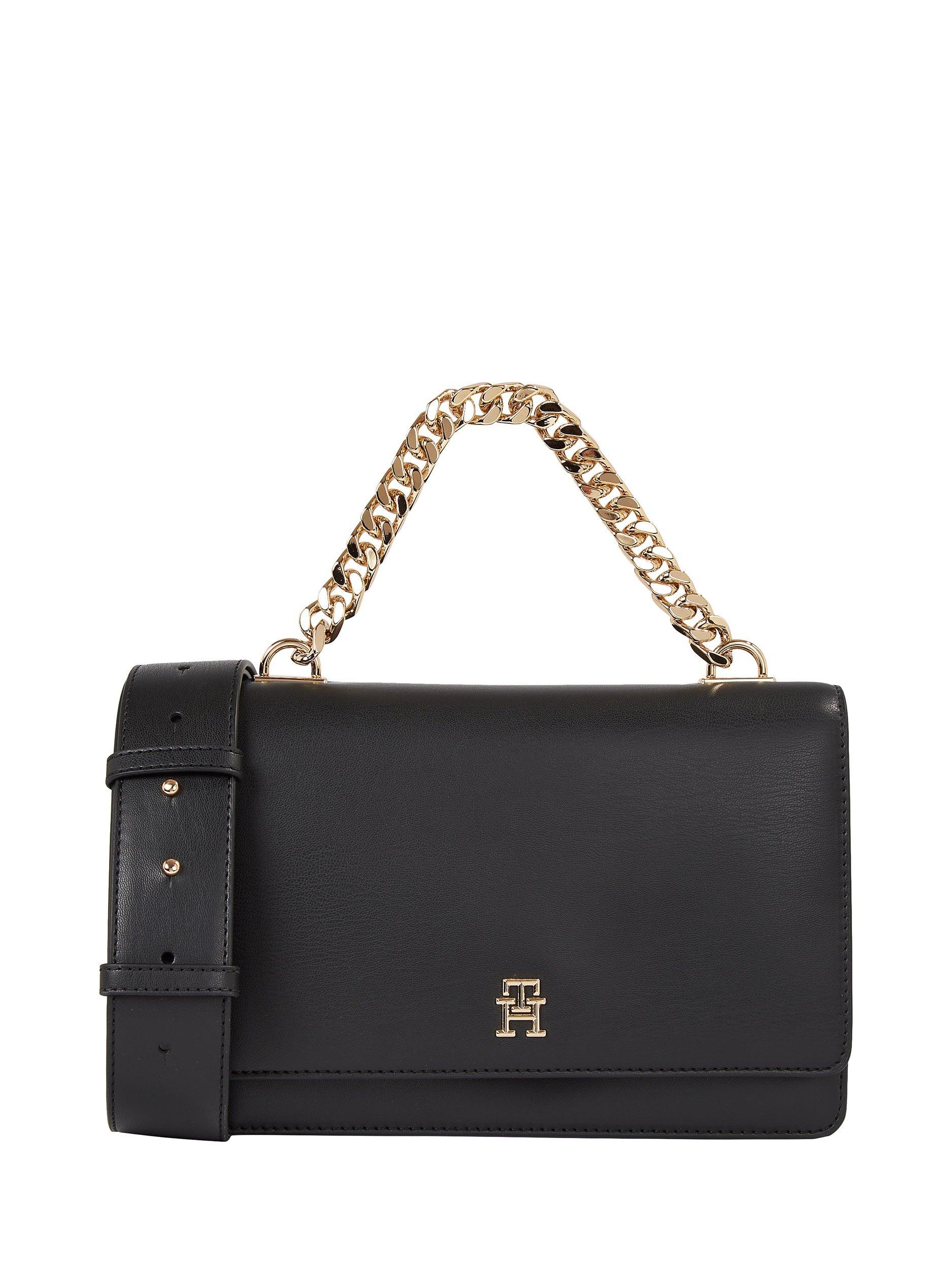 Tommy Hilfiger Refined Crossbody Bag, Black