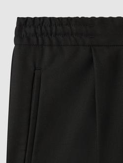 Reiss Brighton Pleated Relaxed Trousers - view 2, Black