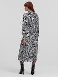 KARL LAGERFELD Animal Print Shirt Dress, R04 Karl Animal