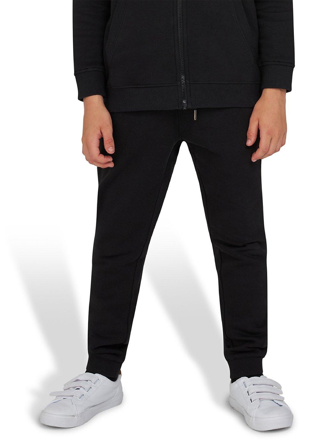 Raging Bull Kids' Logo Classic Cuffed Joggers, Black