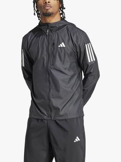 adidas Own The Run Men's Running Jacket, Black, 