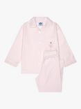 Trotters Kids' Ballerina Stripe Pyjamas, Pink