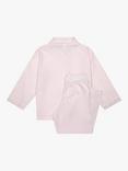 Trotters Kids' Ballerina Stripe Pyjamas, Pink