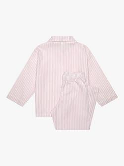 Trotters Kids' Ballerina Stripe Pyjamas, Pink - view 2, Pink