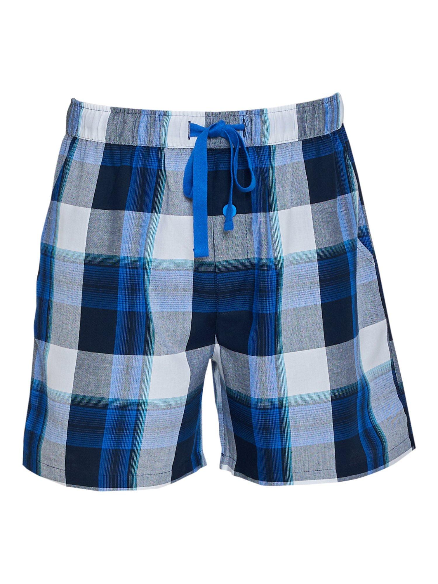 Product image 4 of 4, which shows Cyberjammies Aldrin Check Cotton Pyjama Shorts, Navy/Multi, S