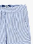 Trotters Baby Charlie Stripe Pull Up Shorts, Blue