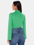 Whistles Wide Sleeve High Neck Top