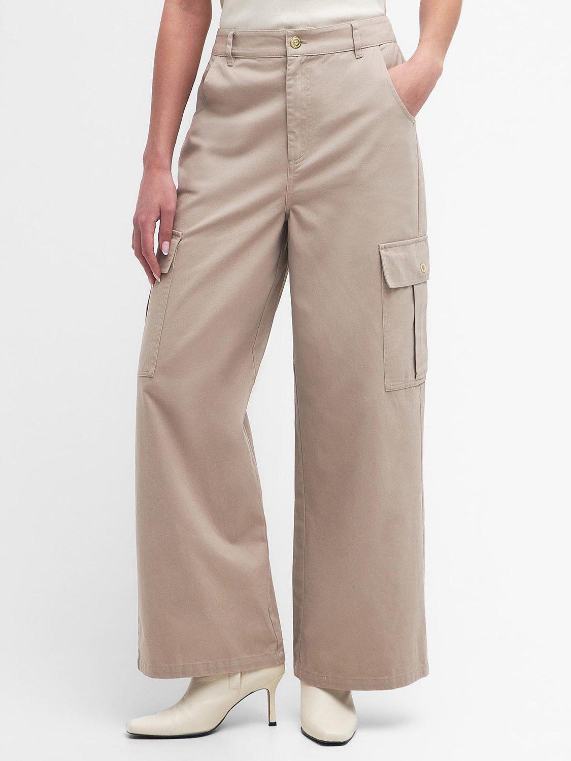 Barbour International Kinghorn Cargo Trousers Oat