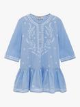 Trotters Kids' Floral Embroidered Kaftan