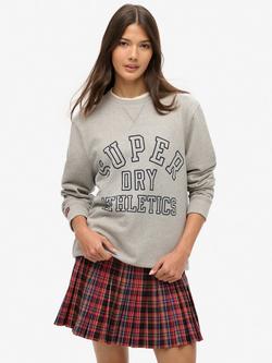 Superdry Mid Rise Check Mini Skirt, Multi, Multi