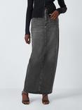 Good American Denim Tube Maxi Skirt, Black