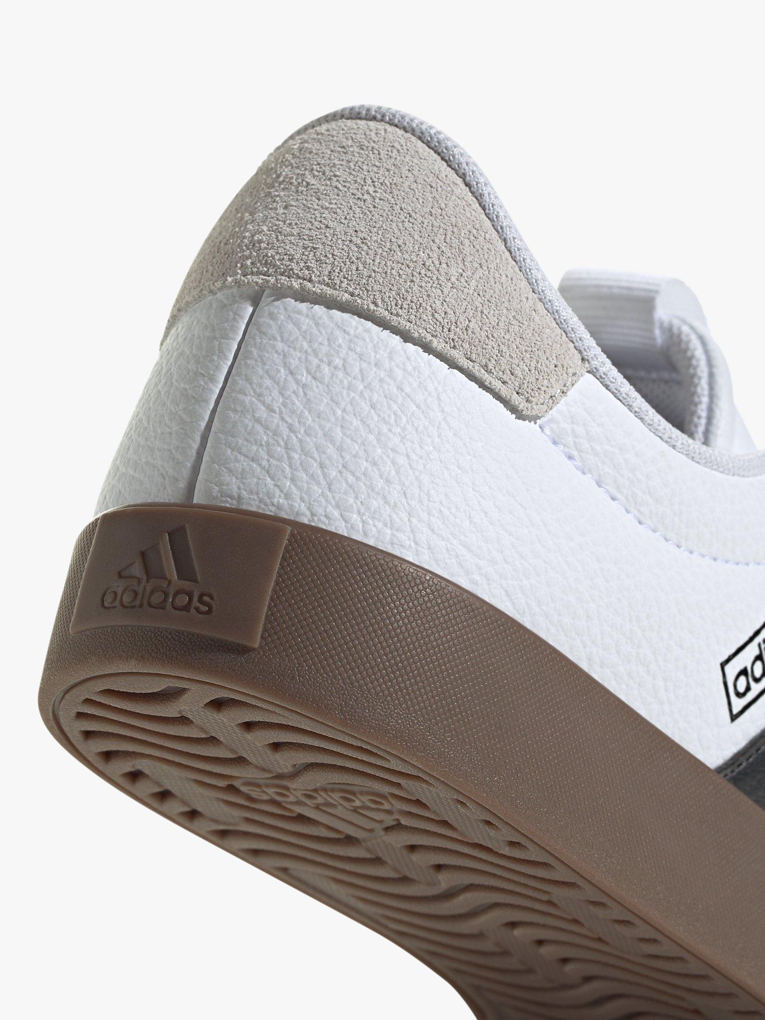 Product image 6 of 9, which shows adidas VL Court Contrast Sole Trainers, White/Black, 5
