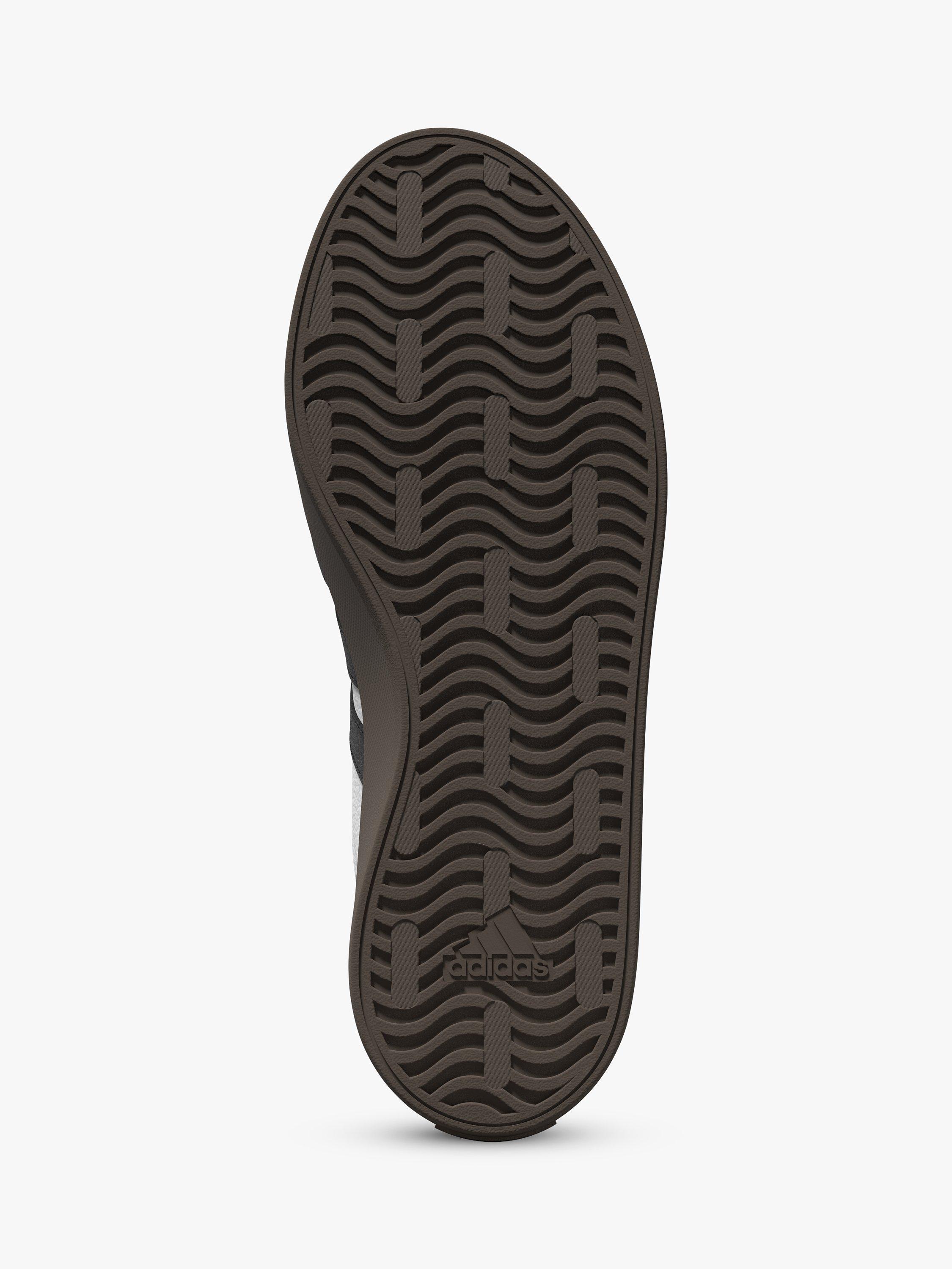 Product image 8 of 9, which shows adidas VL Court Contrast Sole Trainers, White/Black, 5