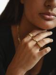 Daisy London Personalised Estée Lalonde Mini Signet Ring