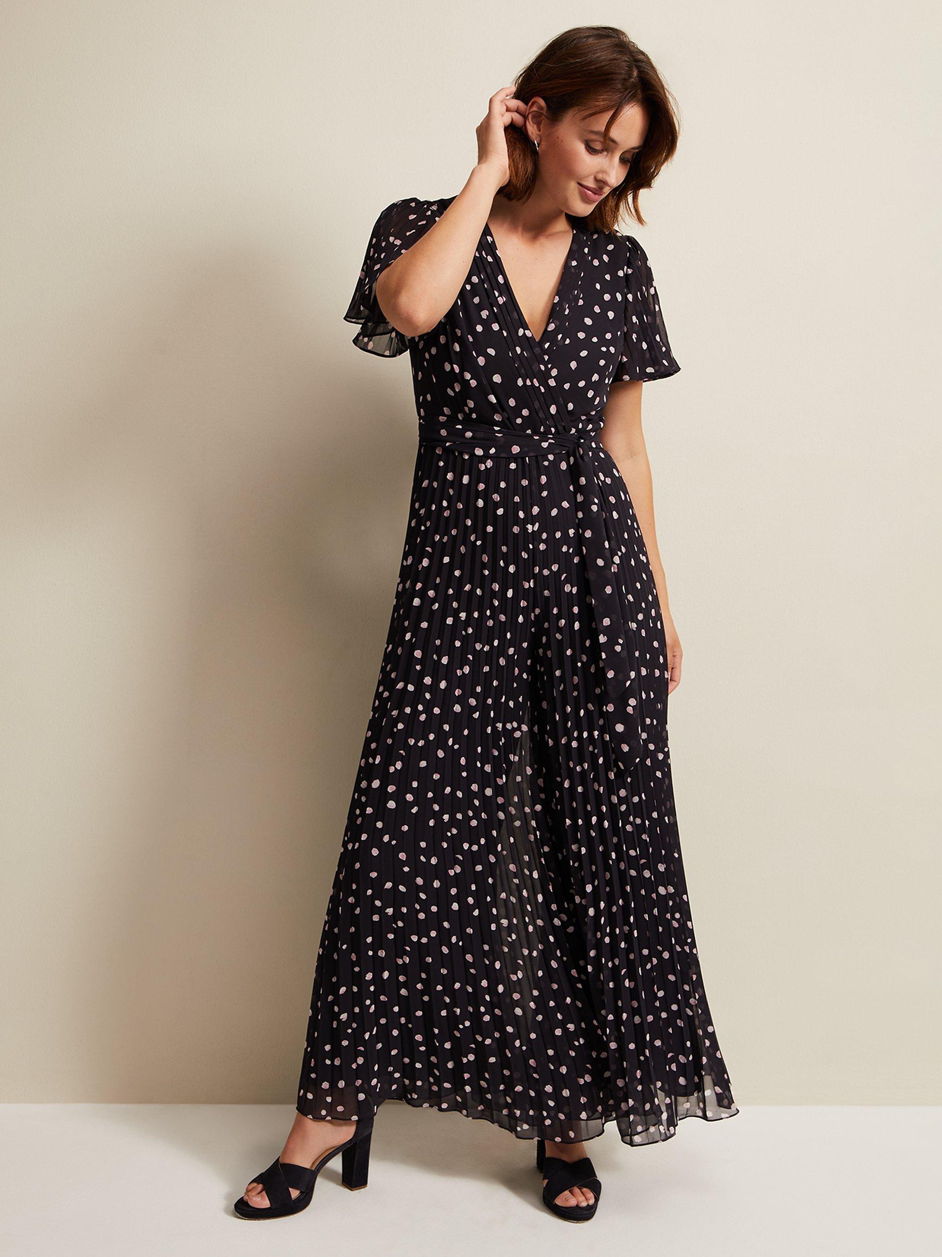 Phase Eight Alexandra Polka Dot Jumpsuit Multi
