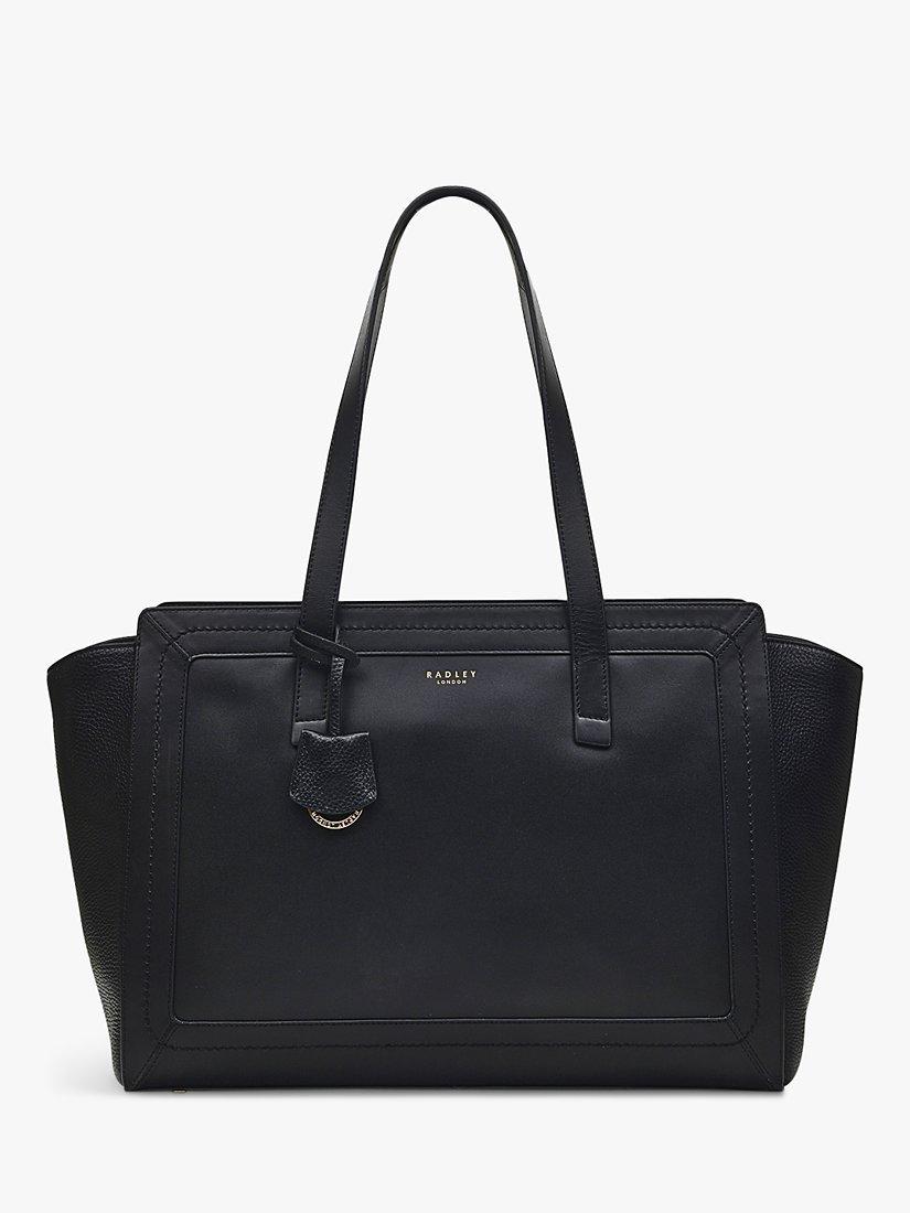 Radley Marston Mews Medium Zip Top Tote Bag Black