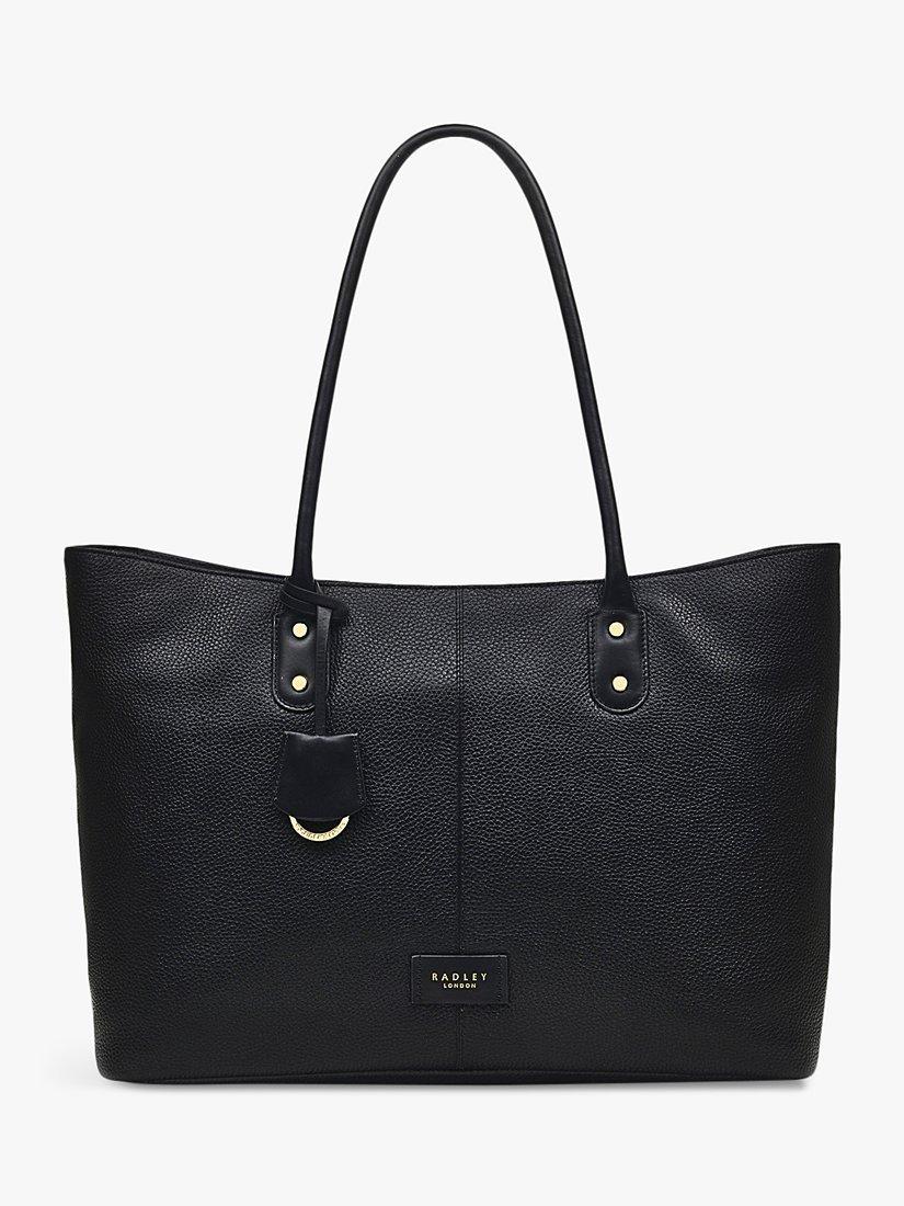Radley Southwark Lane Large Zip Top Tote Bag, Black, One Size