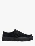 Clarks Kids' Torhill K Suede Loafers, Black