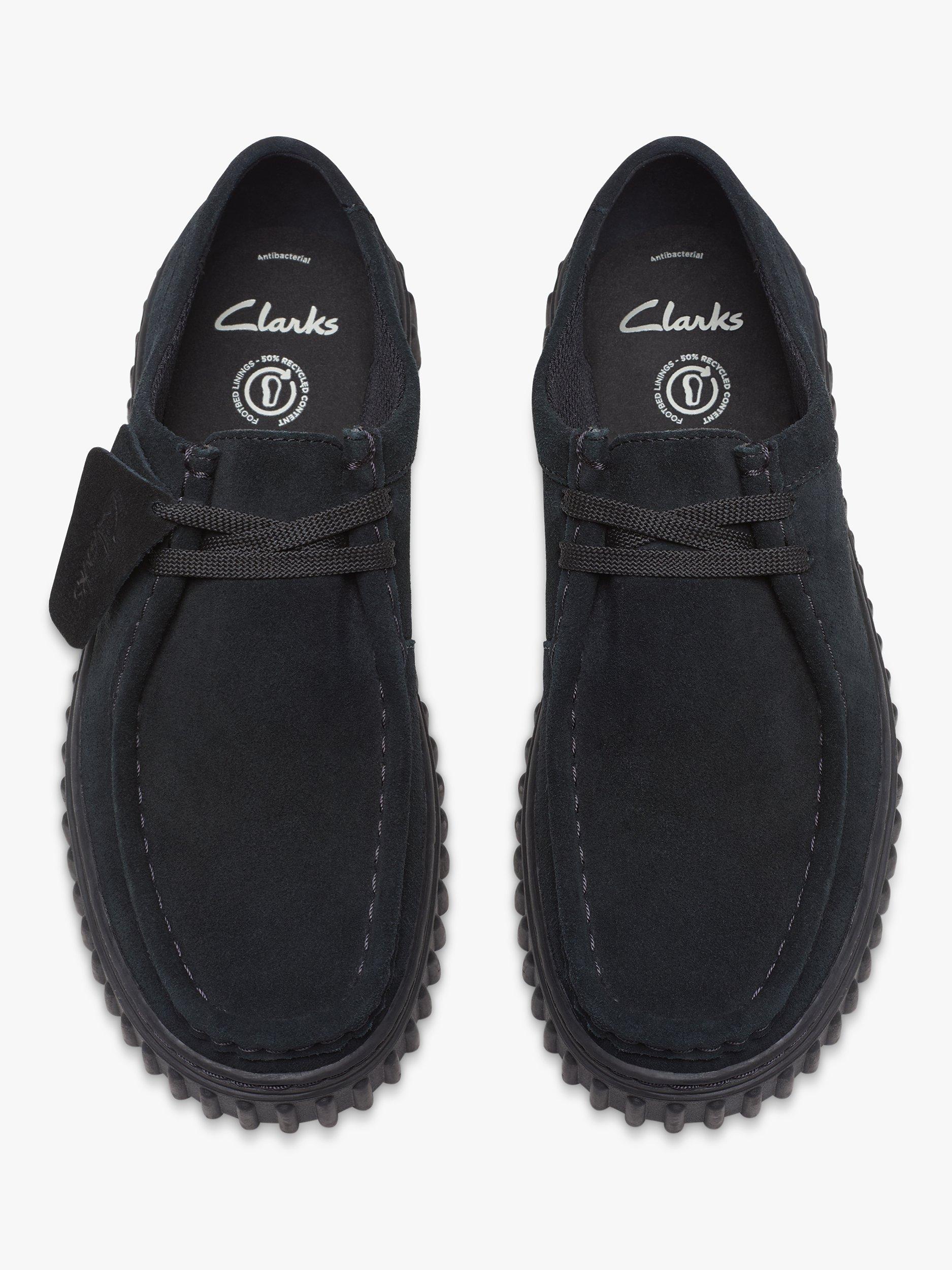 Product image 6 of 7, which shows Clarks Kids' Torhill K Suede Loafers, Black, 13G Jnr