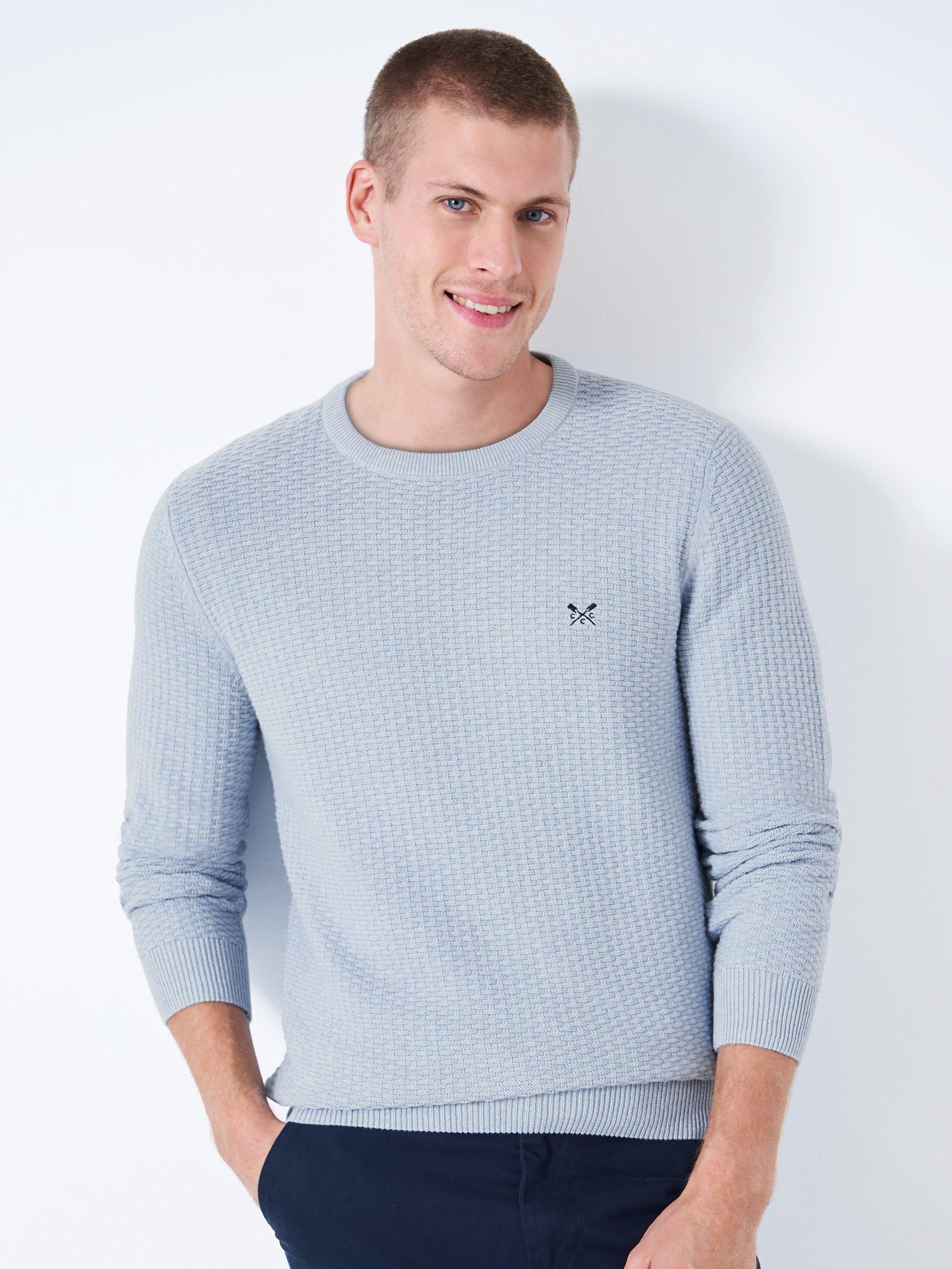 Crew Clothing Breakwater Organic Cotton Knit Jumper