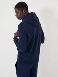 Crew Clothing Crossed Oars Hoodie, Dark Blue