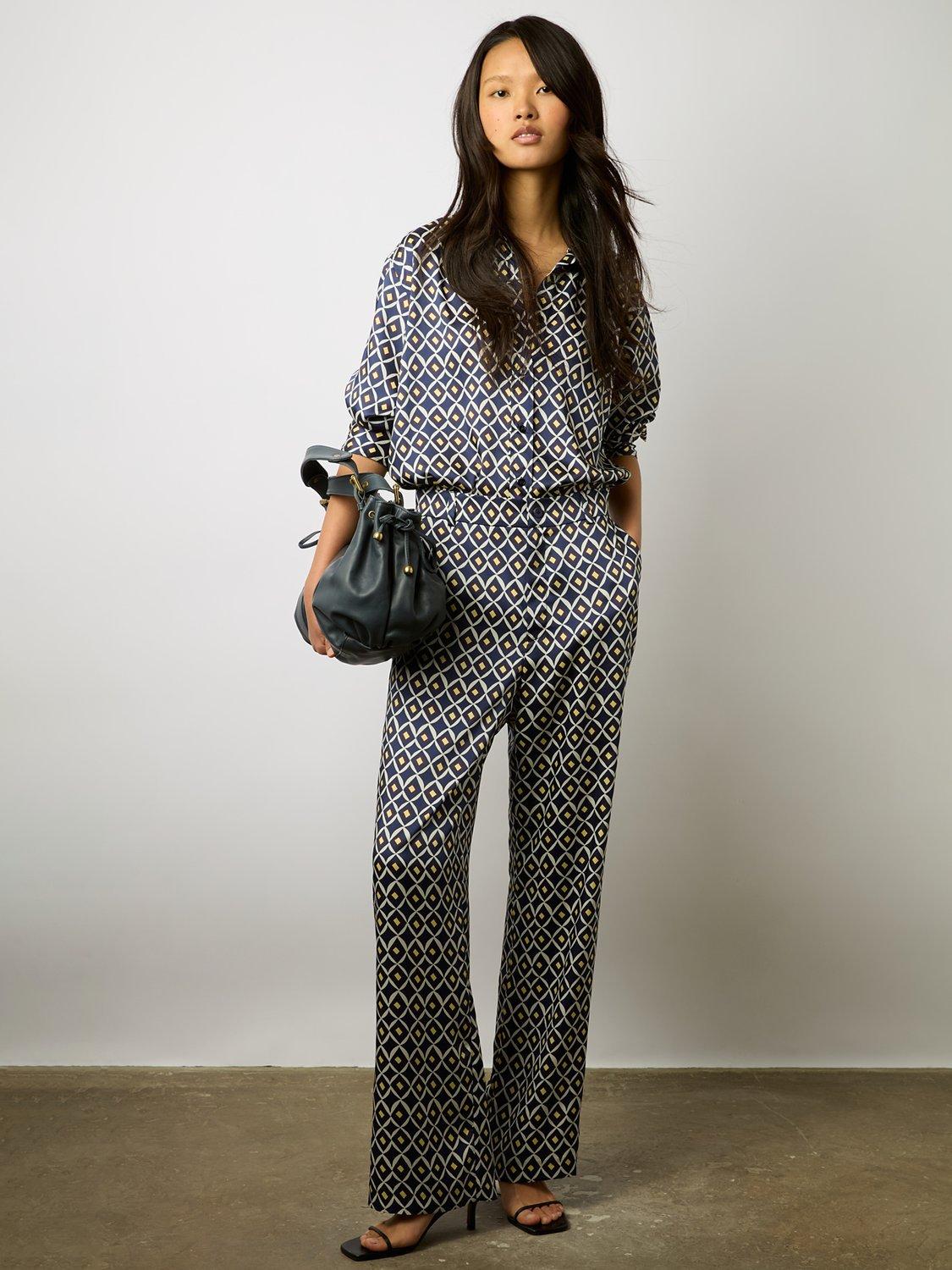 Gerard Darel Cinzia Straight Leg Trousers, Ink