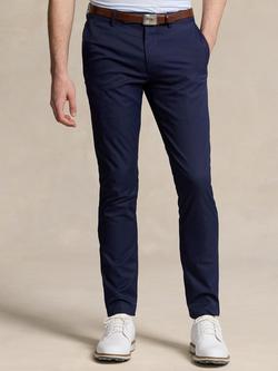 Ralph Lauren Slim Fit Performance Twill Golf Trousers, Refined Navy