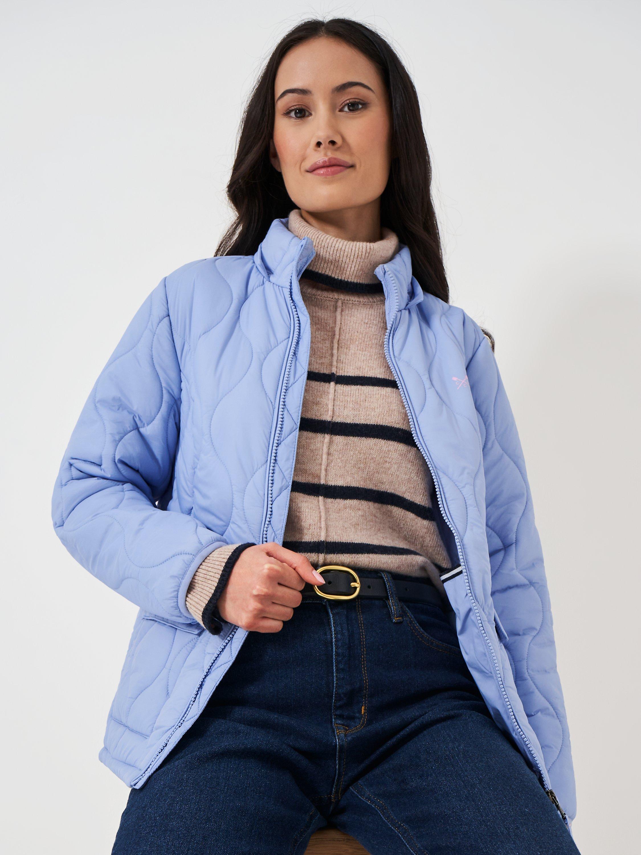 Crew quilted jacket clearance