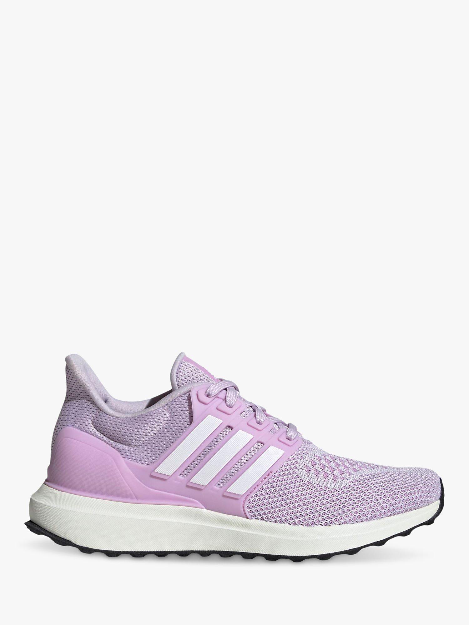 adidas Kids' Ubounce DNA Lace Up Trainers, Pink/White