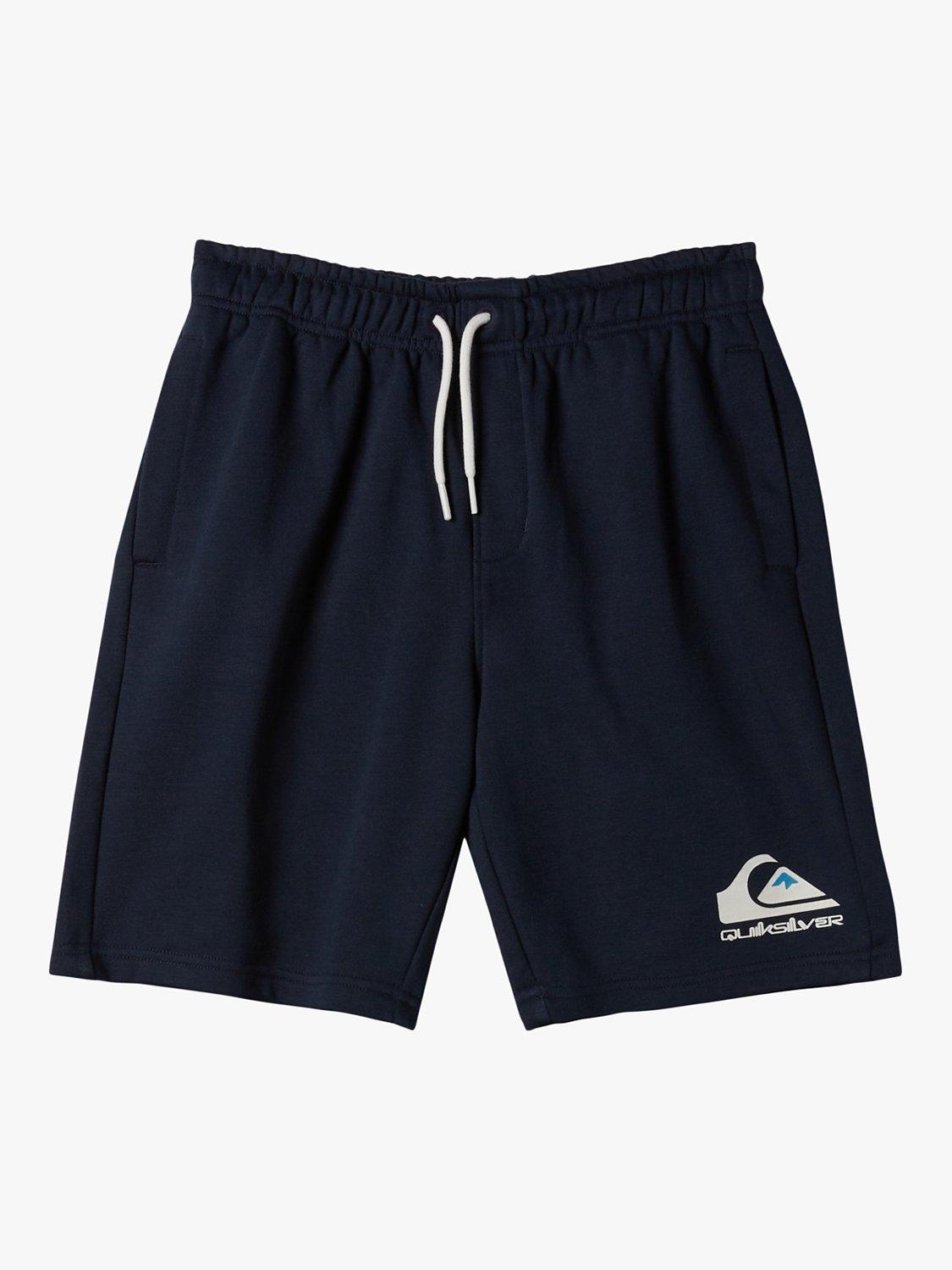 Quiksilver Kids' Easy Day Logo Jogger Shorts, Navy