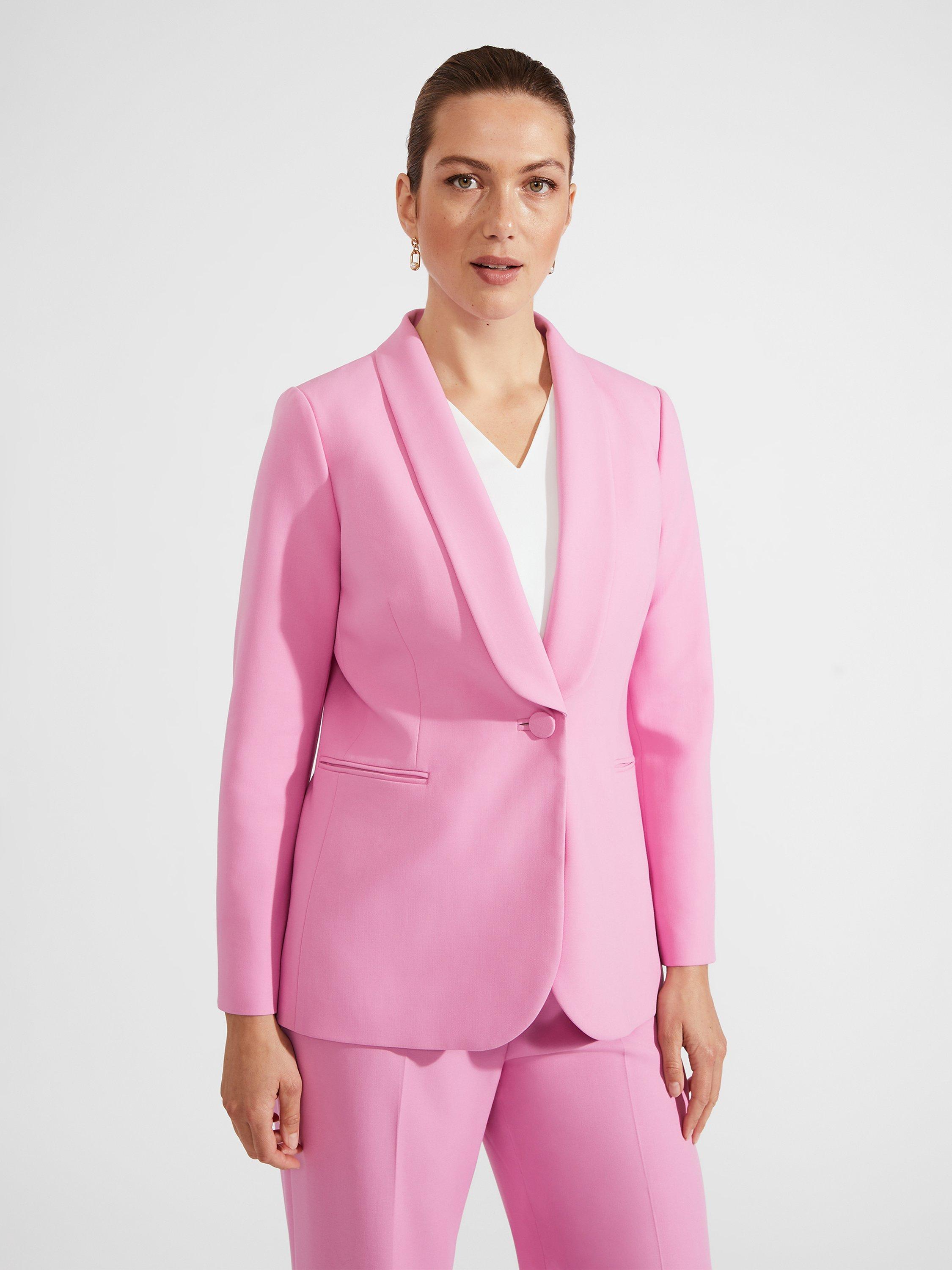 Hobbs Felicity Jacket, Pink, 10