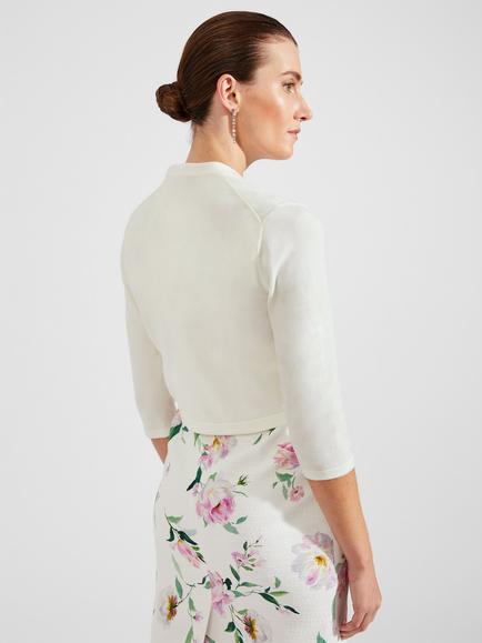 Hobbs Carrie Bolero - view 2, Ivory