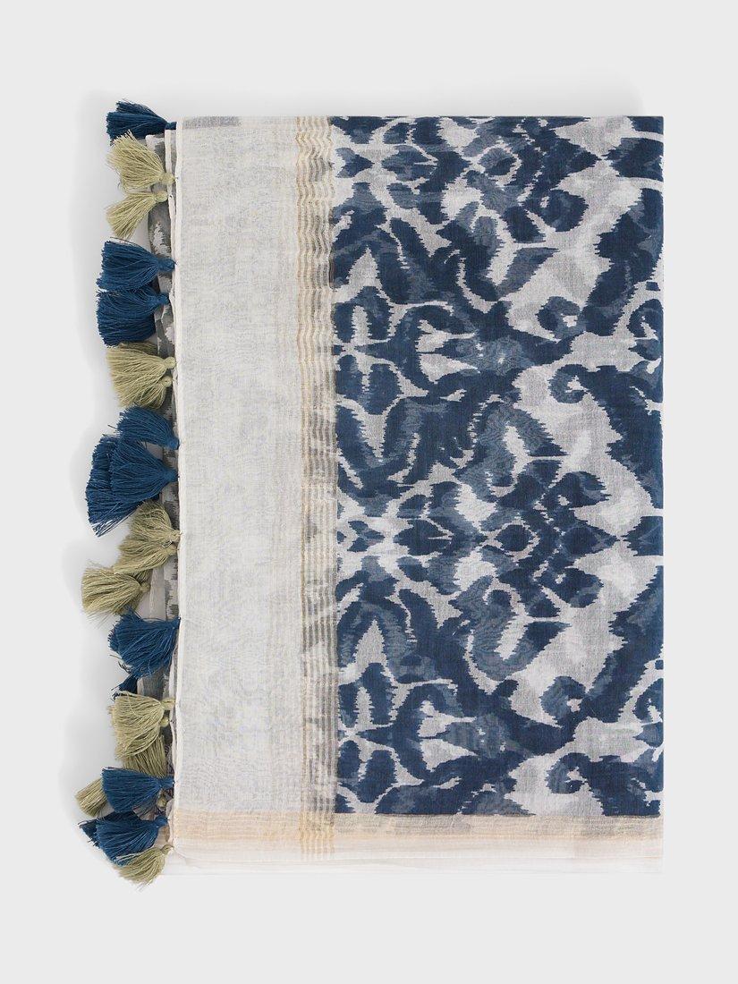 Gerard Darel Philycia Silk Blend Scarf, Khaki