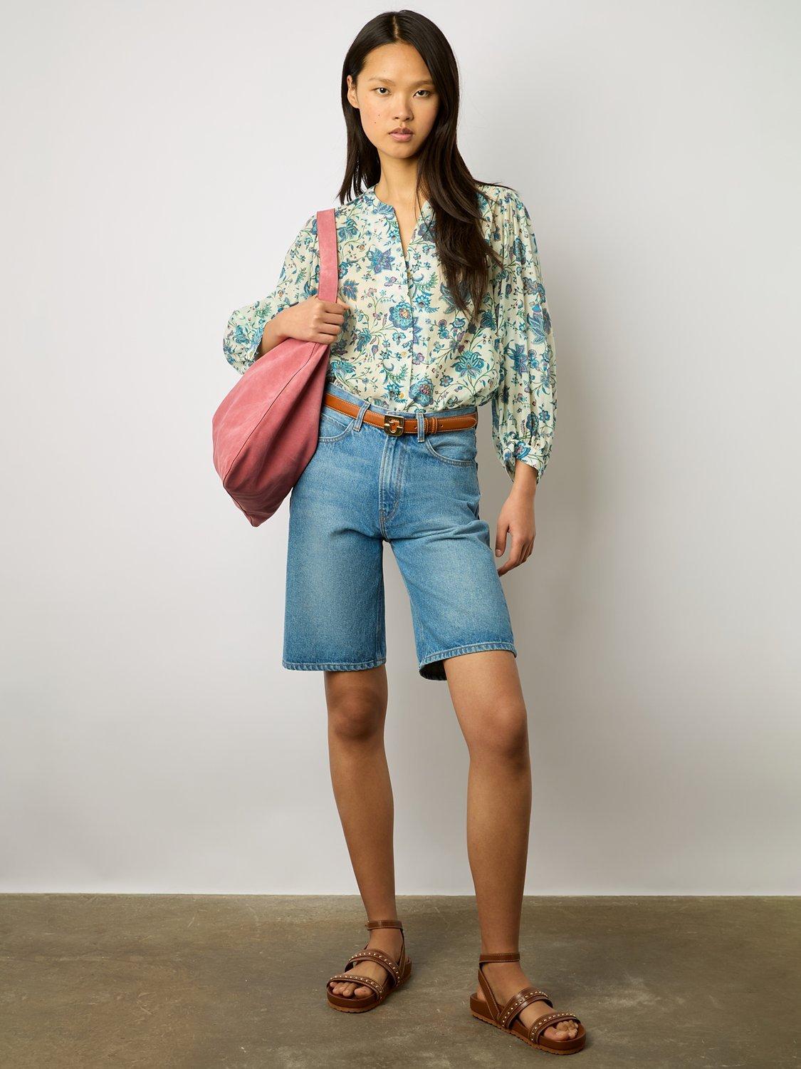 Gerard Darel Alexine Cotton Blouse, Multi