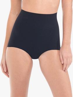 Commando Classic Seamless Control Brief, Black, Black
