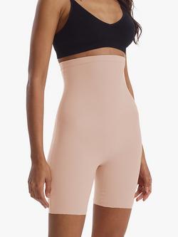 Commando Classic Seamless Control High-Waisted Shorts, Nude