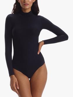 Commando Butter Turtleneck Bodysuit, Black - view 2, Black