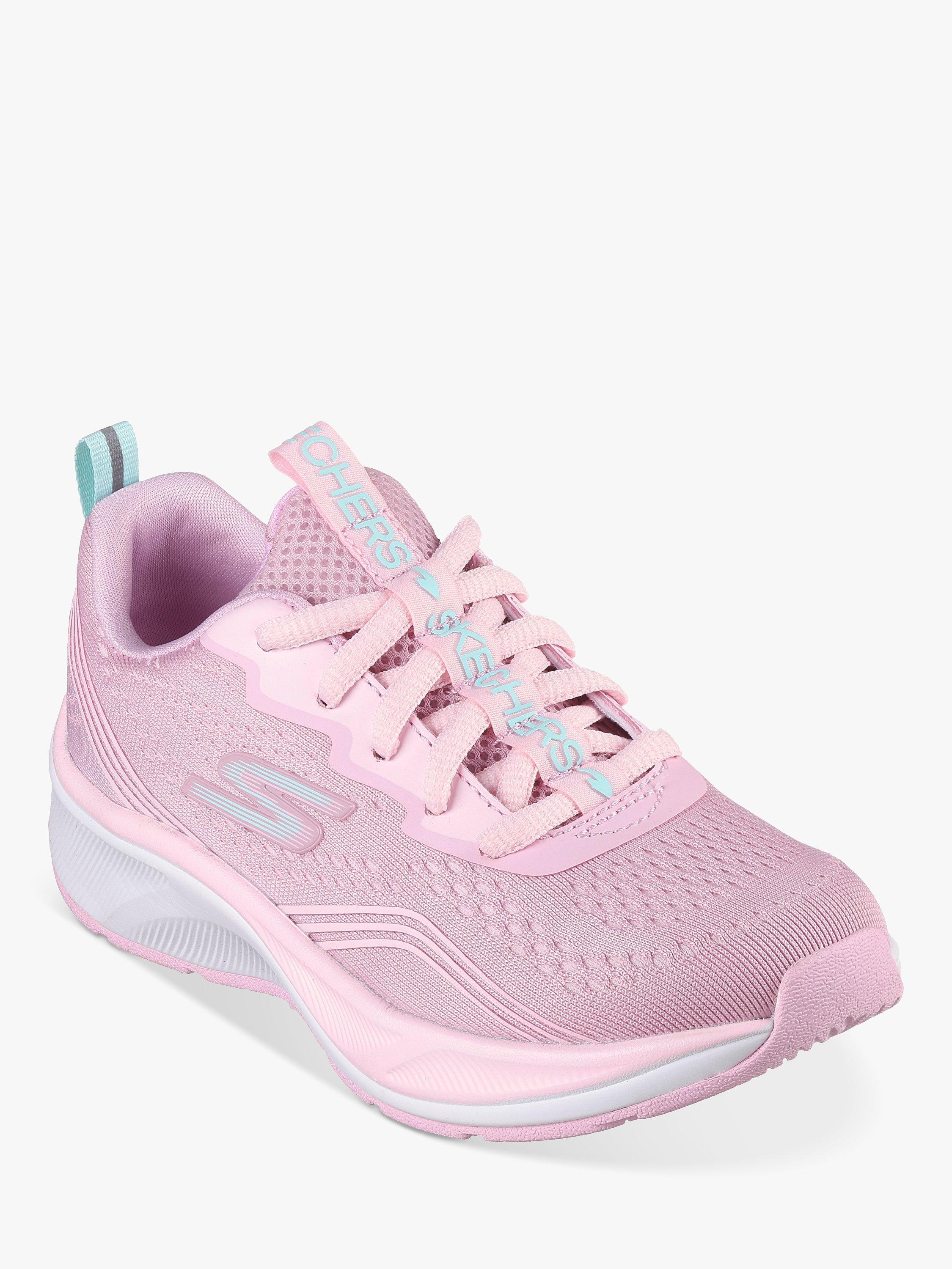 Product image 2 of 5, which shows Skechers Kids' Elite Sport Radiant Squads Mesh Trainers, Pink, EU33